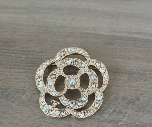 Chanel camelia brooch - chanel,