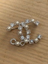 Authentic Chanel CC Crystal &