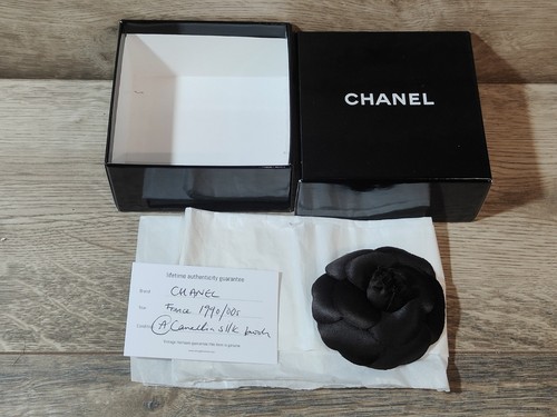 Genuine chanel brown camelia - genuine,
