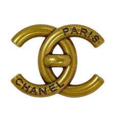 CHANEL CC Turn Lock Gold